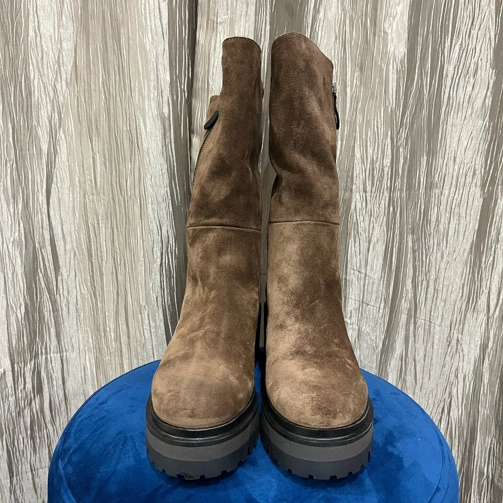 All Black - LaCerniera Boot - Brown Suede - Picture 2 of 5